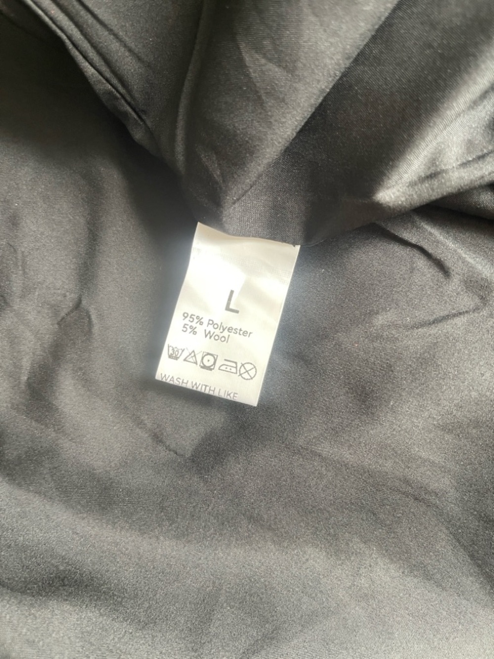 SOLID LANTERN SLEEVES WIDE LAPEL COAT - Picture 4 of 7